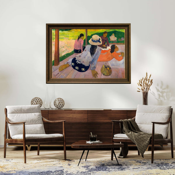 Paul Gauguin - Öğle Uykusu Çerçeve