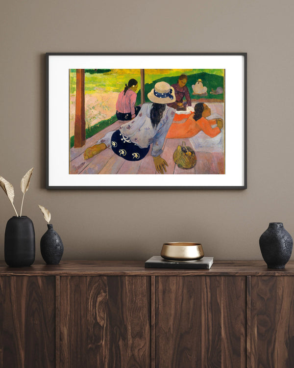 Paul Gauguin - Öğle Uykusu Fine Art Baskı