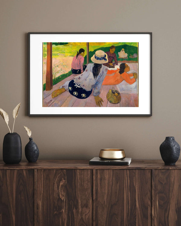 Paul Gauguin - Öğle Uykusu Fine Art Baskı