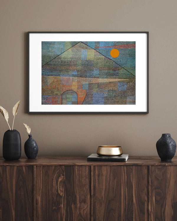 Paul Klee - Parnassus’a Doğru çerçeve