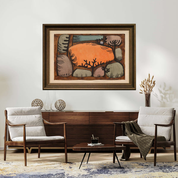 Paul Klee - Ormanda Gün fine art baskı