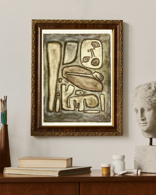 Paul Klee - Korku Patlaması III çerçeve