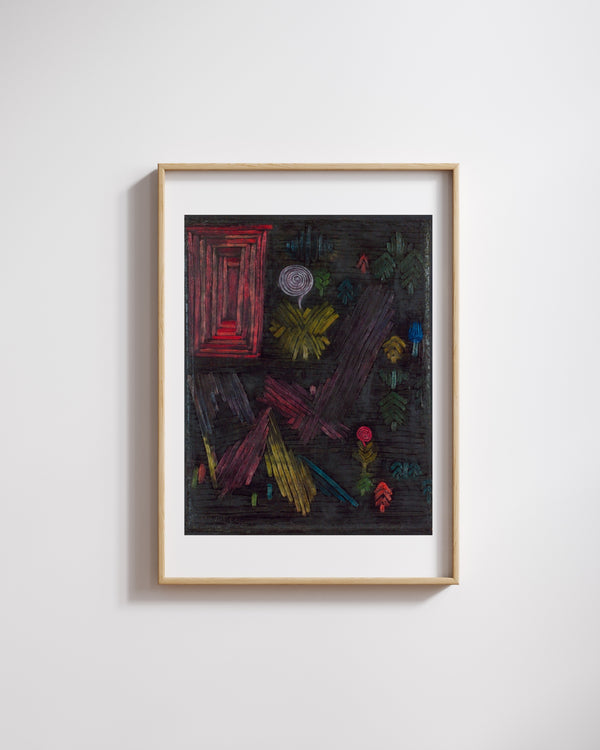 Paul Klee - Bahçedeki Kapı fine art baskı