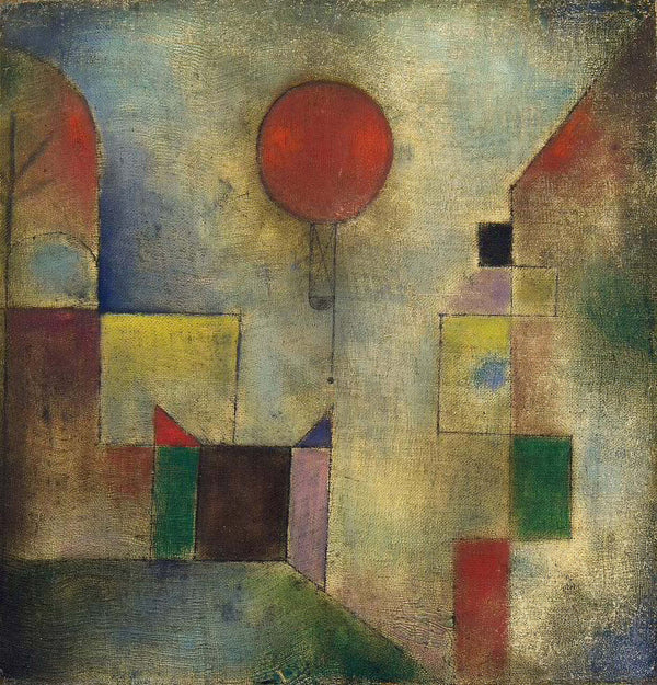 Paul Klee - Kırmızı Balon Tablo