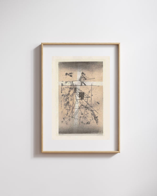 Paul Klee - İp Cambazı fine art baskı