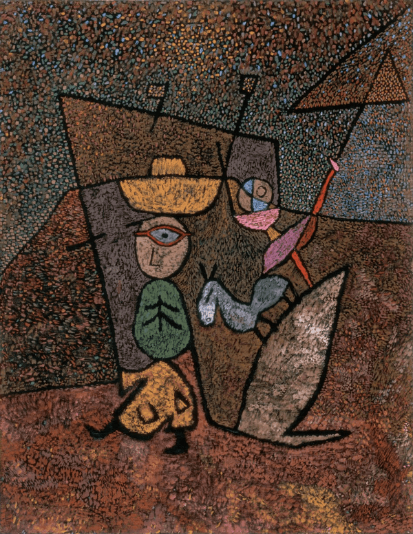 Paul Klee - Gezici Sirk fine art baskı