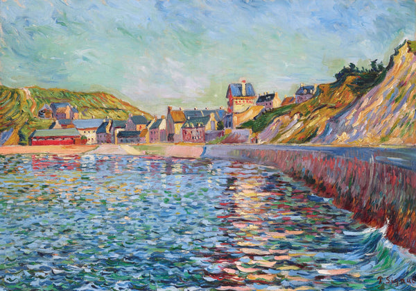 Paul Signac - Port-en-Bessin - Outer Harbor