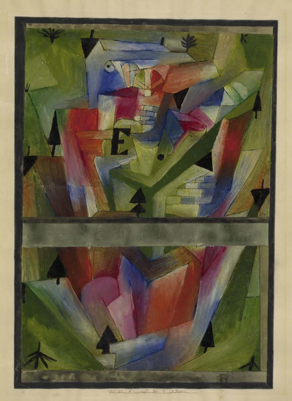 Paul Klee - E. Yakınlarında Manzara