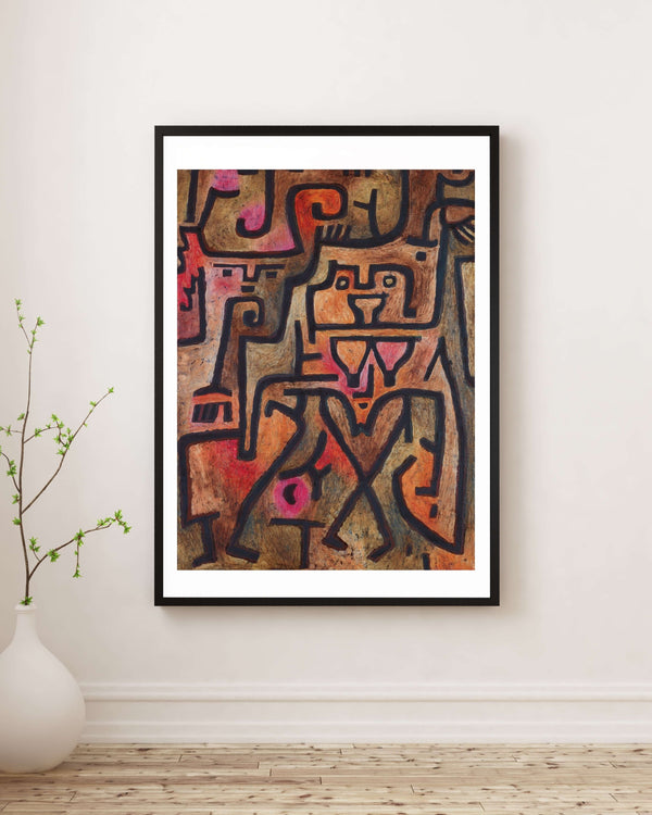 Paul Klee - Orman Cadıları fine art baskı