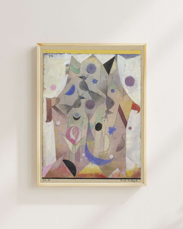 Paul Klee - Pers Gece Bülbülleri fine art baskı