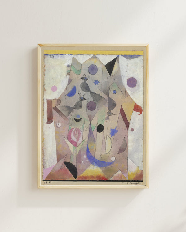 Paul Klee - Pers Gece Bülbülleri fine art baskı