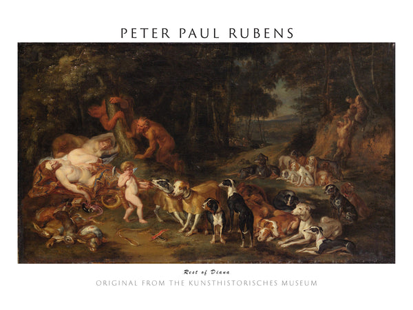 Peter Paul Rubens - Diana’nın Dinlenişi fine art baskı