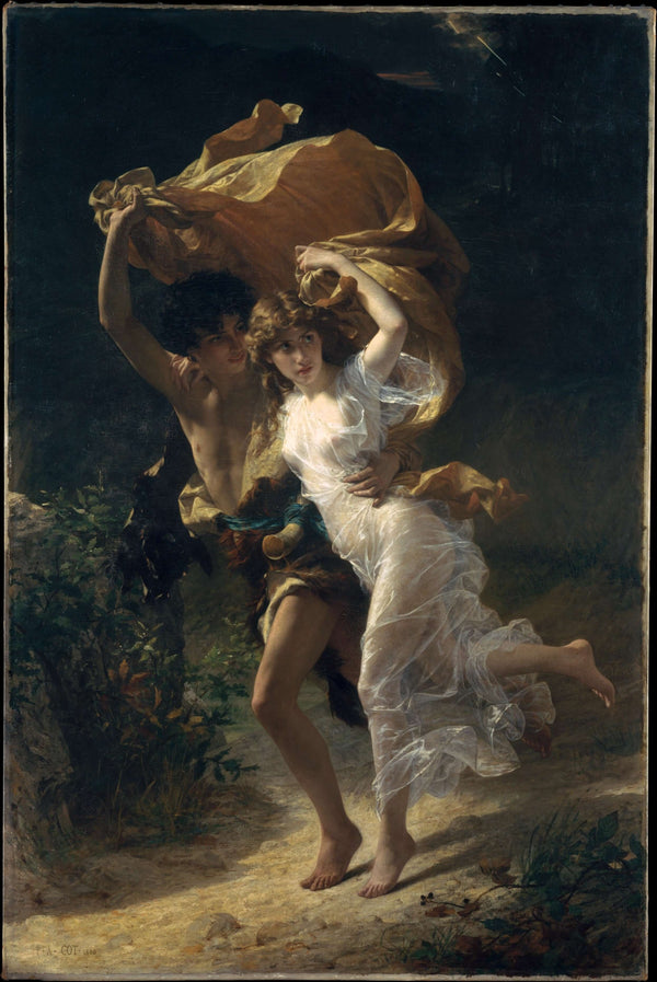 Pierre-Auguste Cot - Fırtına Fine Art Baskı