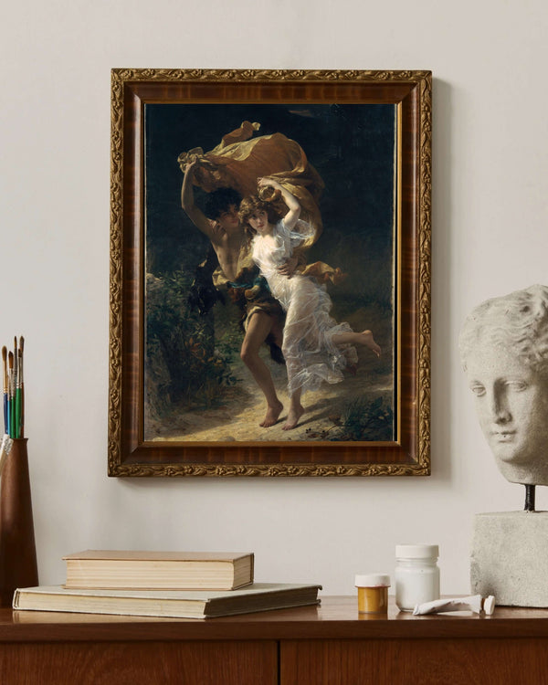 Pierre-Auguste Cot - Fırtına Fine Art Baskı