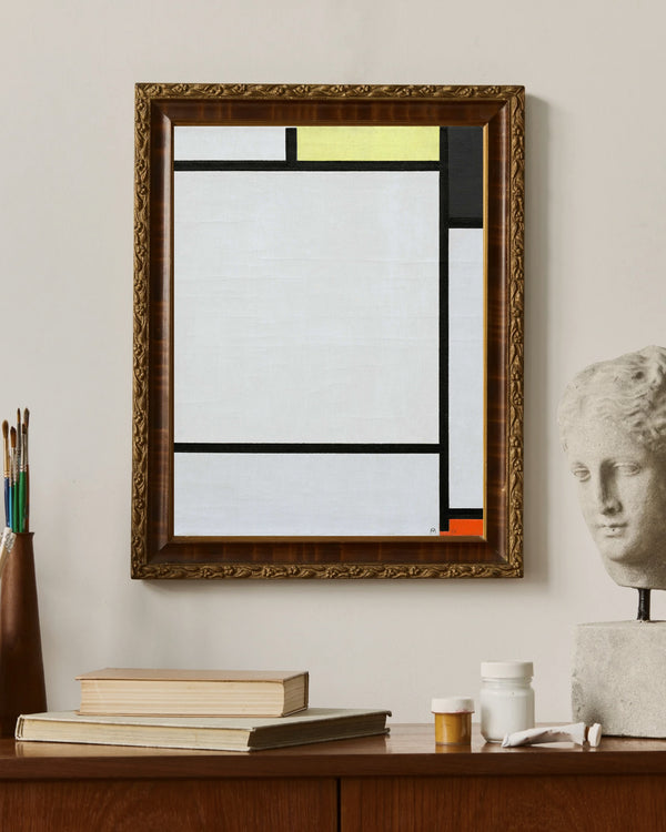 Piet Mondrian - Tablo 2 Fine Art Baskı