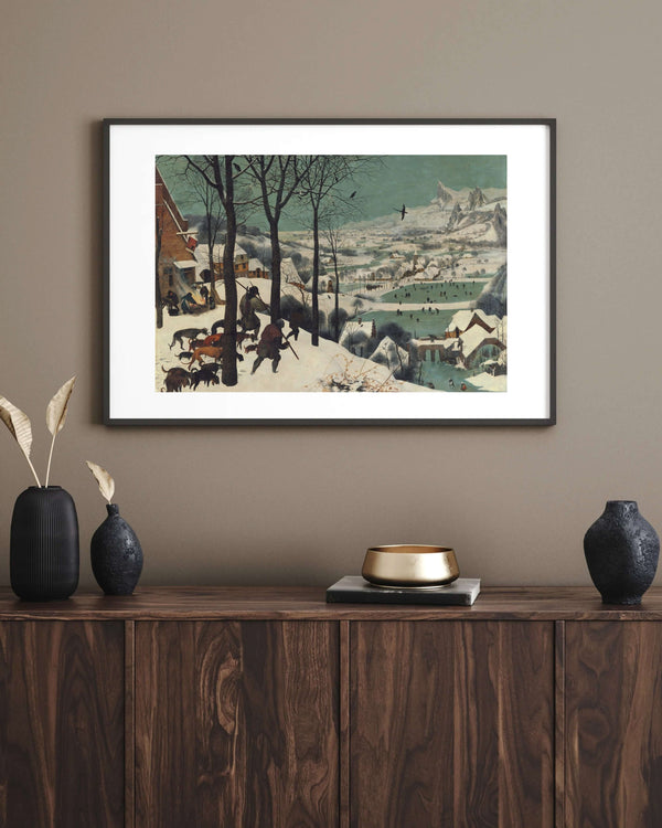 Pieter Bruegel d. A. – The Hunters' Winter