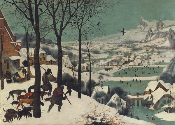 Pieter Bruegel d. A. – The Hunters' Winter
