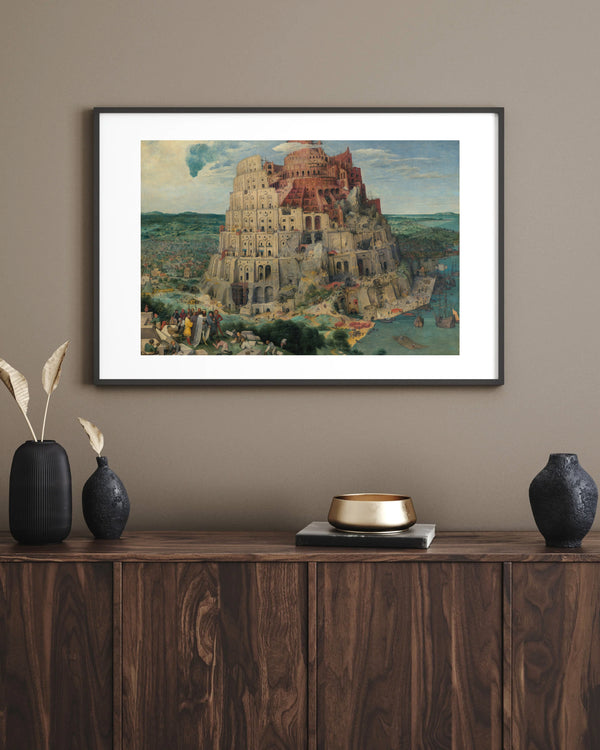 Pieter Bruegel d. A. - Babil Kulesi çerçeve