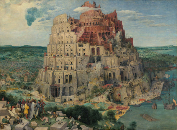 Pieter Bruegel d. A. - Babil Kulesi tablo