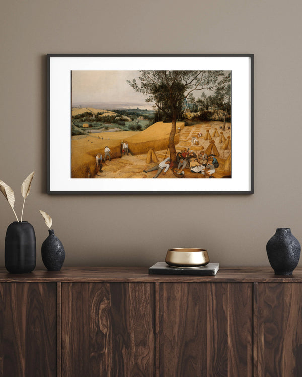 Pieter Bruegel the Elder - Biçerdöverler Fine Art Baskı