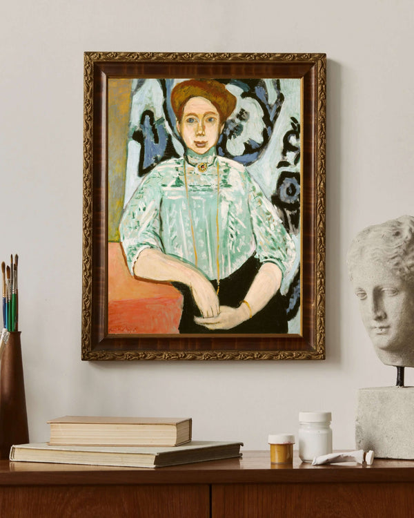 Henri Matisse - Greta Moll Portresi Fine Art Baskı