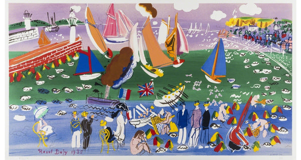 Raoul Dufy - Sainte-Adresse Körfezi