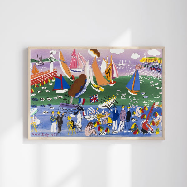 Raoul Dufy - Sainte-Adresse Körfezi