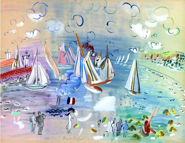 Raoul Dufy - Filonun Ziyareti fine art baskı