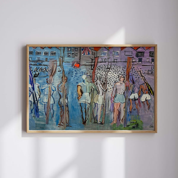 Raoul Dufy - Kürekçiler fine art baskı