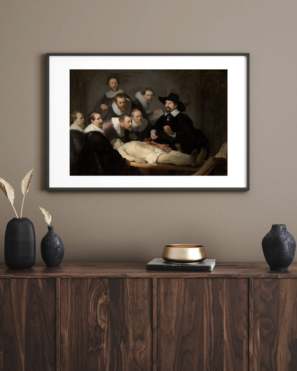 Rembrandt van Rijn - Dr. Nicolaes Tulp’un Anatomi Dersi çerçeve