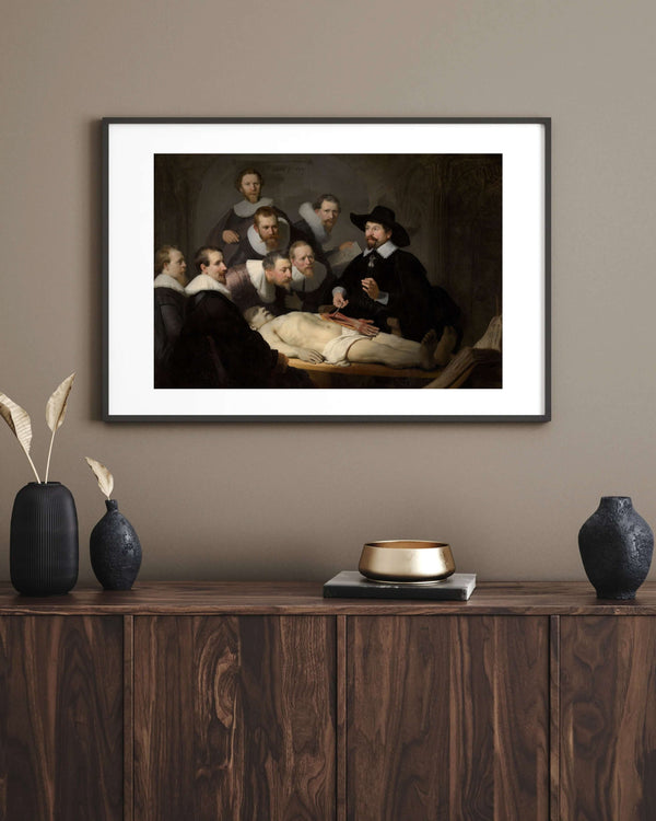 Rembrandt van Rijn - Dr. Nicolaes Tulp’un Anatomi Dersi çerçeve