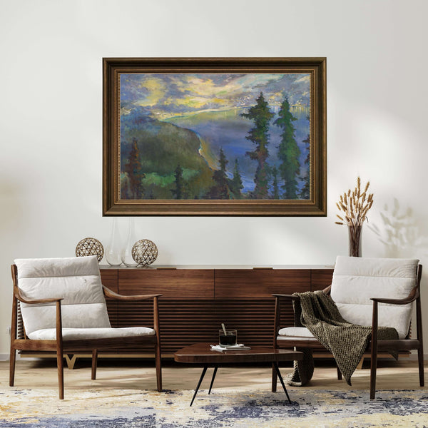 Richard Harlfinger - Altaussee Fine Art Baskı