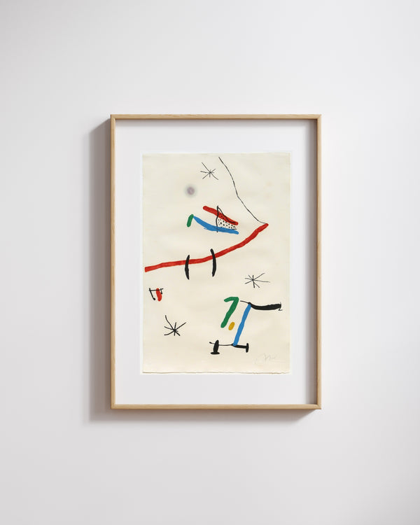 Joan Miró - Barselona fine art baskı