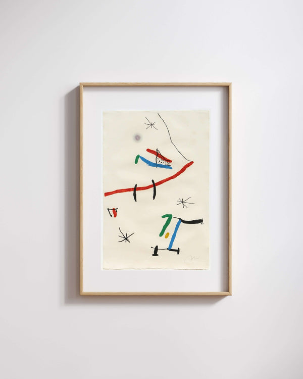 Joan Miró - Barselona fine art baskı