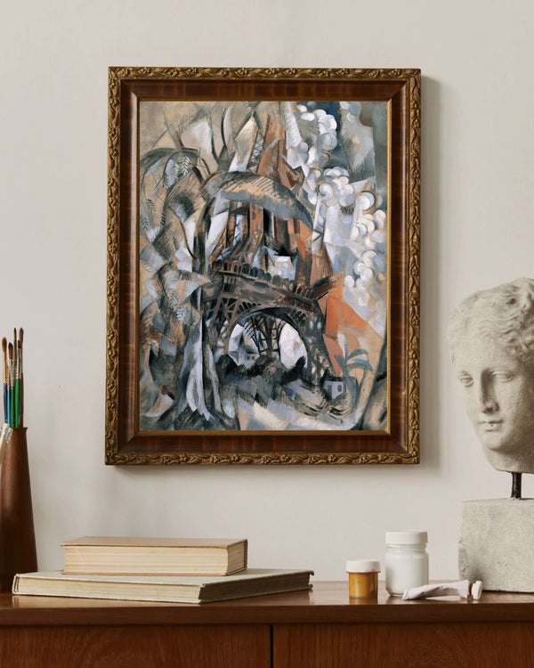 Robert Delaunay - Ağaçlarla Eyfel Kulesi