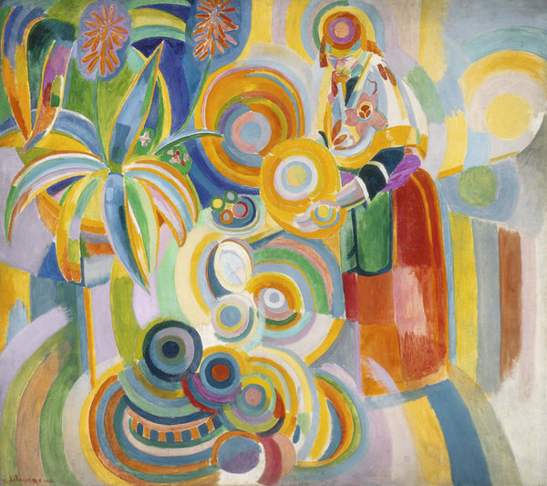 Robert Delaunay - Portekizli Kadın