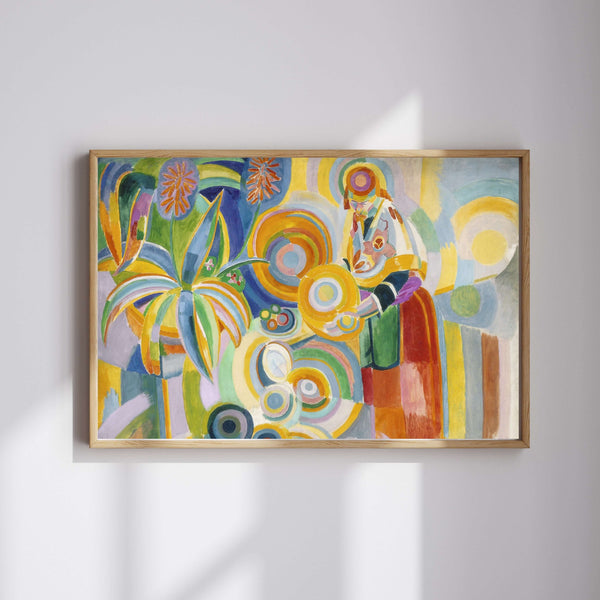 Robert Delaunay - Portekizli Kadın