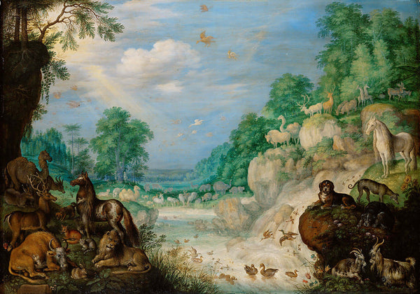 Roelant Savery - Heaven painting