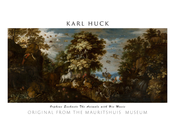 Roelant Savery-Orpheus, Müziğiyle Hayvanları Büyülüyor