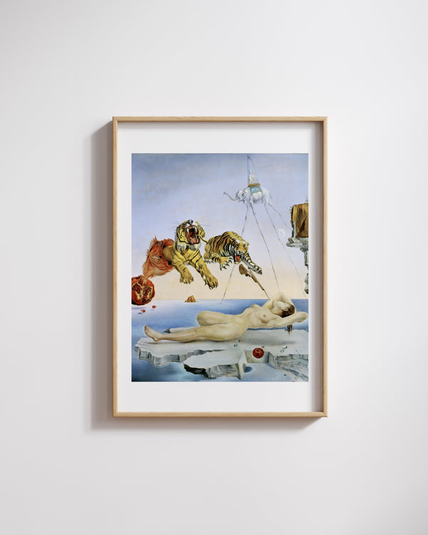 Salvador Dalí - Uyanmadan Bir Saniye Önce fine art baskı