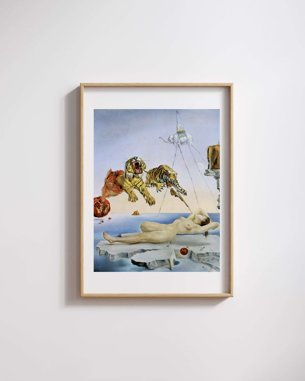 Salvador Dalí - Uyanmadan Bir Saniye Önce fine art baskı