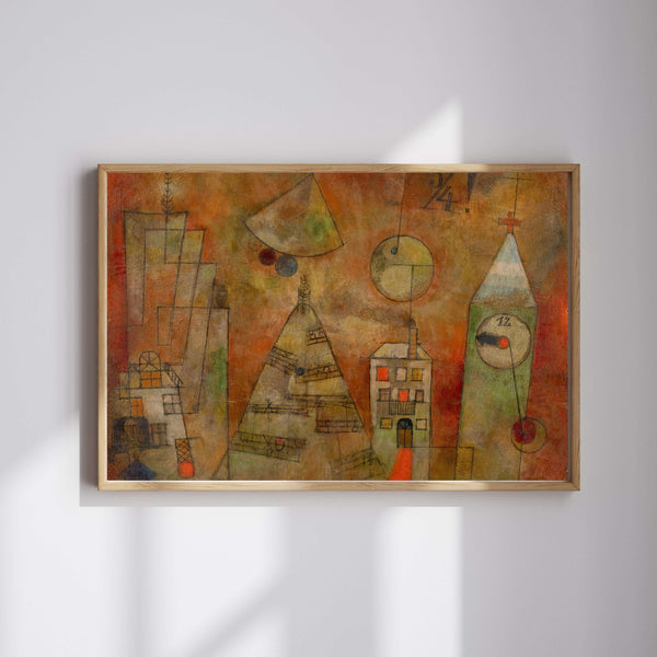 Paul Klee - Kader Saati - On İkiye Çeyrek Kala