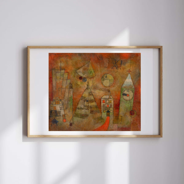 Paul Klee - Kader Saati - On İkiye Çeyrek Kala