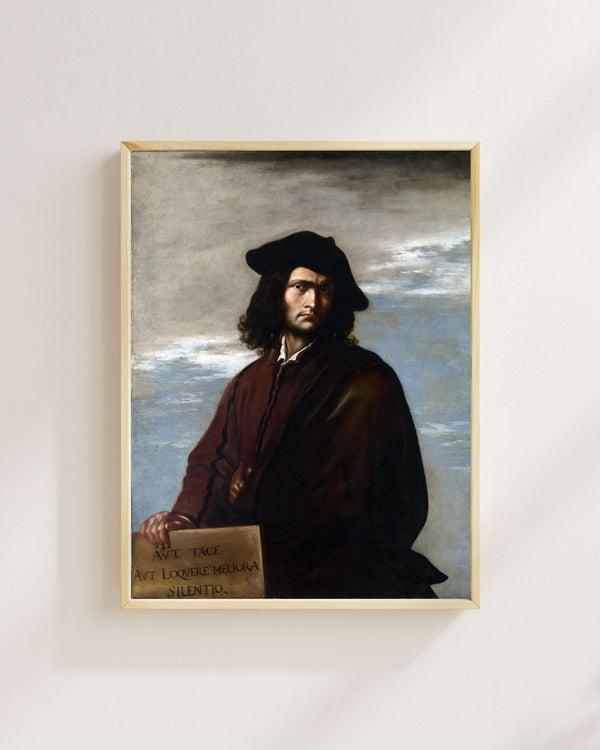 Salvator Rosa - Otoportre fine art baskı