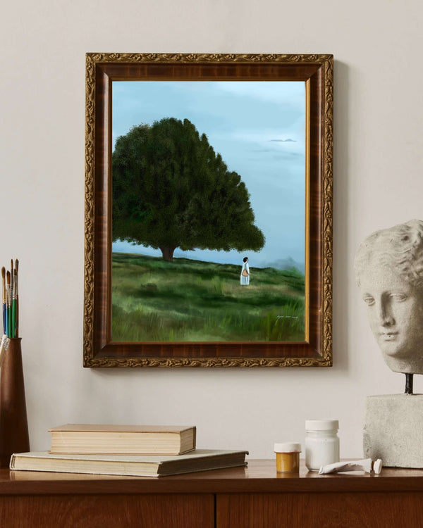 Ayşe Çelebi - Sessizlik fine art baskı