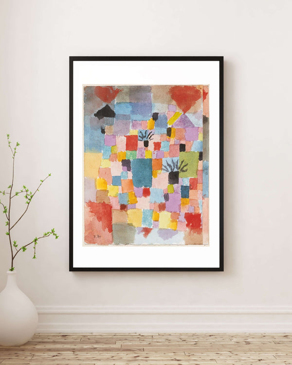 Paul Klee - Güney Bahçeleri fine art baskı