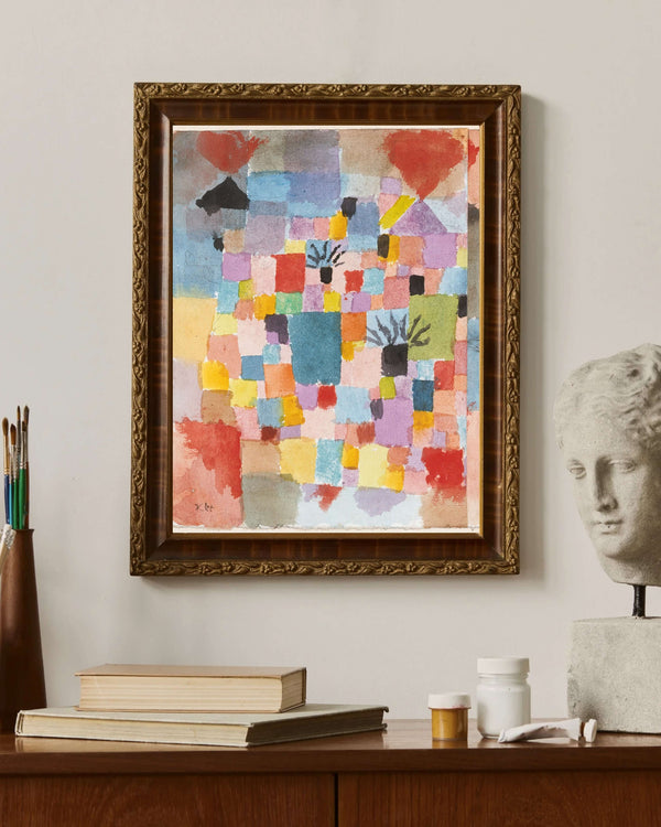 Paul Klee - Güney Bahçeleri fine art baskı