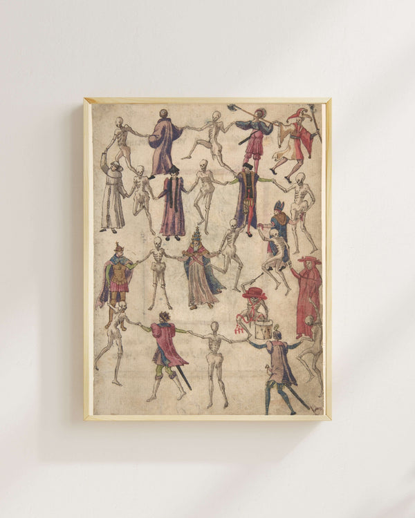 Ölüm Dansı Fine Art Baskı