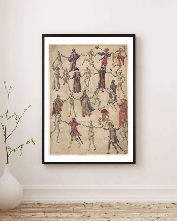 Ölüm Dansı Fine Art Baskı