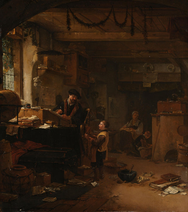 Thomas Wijck - Simyacı tablo